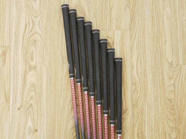 Iron set : Yamaha : ชุดเหล็ก Yamaha Inpres RMX UD+2 (ปี 2016 ตีไกลที่สุด ไกลกว่าเหล็กทั่วไป 2 เบอร์) มีเหล็ก 6-Pw,Aw,As,Sw (8 ชิ้น) ก้านกราไฟต์ Fujikura Motore Speeder 45i Flex R
