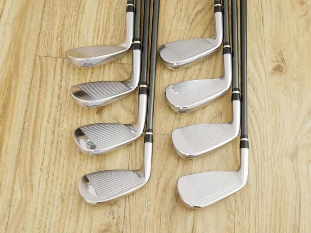 Iron set : Yamaha : ชุดเหล็ก Yamaha Inpres RMX UD+2 (ปี 2016 ตีไกลที่สุด ไกลกว่าเหล็กทั่วไป 2 เบอร์) มีเหล็ก 6-Pw,Aw,As,Sw (8 ชิ้น) ก้านกราไฟต์ Fujikura Motore Speeder 45i Flex R
