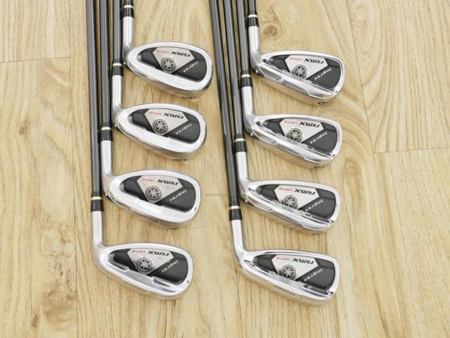 Iron set : Yamaha : ชุดเหล็ก Yamaha Inpres RMX UD+2 (ปี 2016 ตีไกลที่สุด ไกลกว่าเหล็กทั่วไป 2 เบอร์) มีเหล็ก 6-Pw,Aw,As,Sw (8 ชิ้น) ก้านกราไฟต์ Fujikura Motore Speeder 45i Flex R
