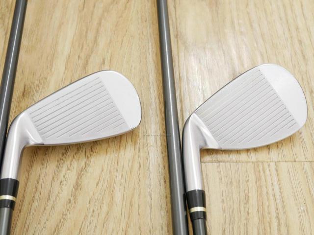 Iron set : Yamaha : ชุดเหล็ก Yamaha Inpres RMX UD+2 (ปี 2016 ตีไกลที่สุด ไกลกว่าเหล็กทั่วไป 2 เบอร์) มีเหล็ก 6-Pw,Aw,As,Sw (8 ชิ้น) ก้านกราไฟต์ Fujikura Motore Speeder 45i Flex R