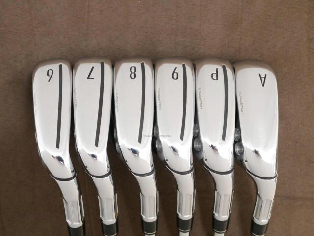 Iron set : Taylormade : ชุดเหล็ก Taylormade M CGB (หน้าเด้ง ตีไกลสุดๆ ง่ายมากๆ) มีเหล็ก 6-Pw,Aw (6 ชิ้น) ก้านเหล็ก NS Pro 840 Flex R