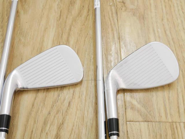 Iron set : Callaway : **ของใหม่ ยังไม่แกะพลาสติก** ชุดเหล็ก Callaway APEX Forged (รุ่นปี 2022) มีเหล็ก 5-Pw (6 ชิ้น) ก้านเหล็ก NS Pro ZELOS 8 Flex S
