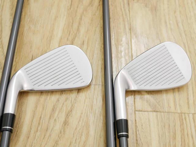 Iron set : Callaway : ชุดเหล็ก Callaway APEX DCB Forged (ปี 2022) มีเหล็ก 5-Pw (6 ชิ้น) ก้านกราไฟต์ Mitsubishi Diamana 55 Flex R