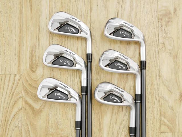 Iron set : Callaway : ชุดเหล็ก Callaway APEX DCB Forged (ปี 2022) มีเหล็ก 5-Pw (6 ชิ้น) ก้านกราไฟต์ Mitsubishi Diamana 55 Flex R