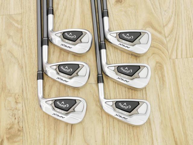 Iron set : Callaway : ชุดเหล็ก Callaway APEX DCB Forged (ปี 2022) มีเหล็ก 5-Pw (6 ชิ้น) ก้านกราไฟต์ Mitsubishi Diamana 55 Flex R