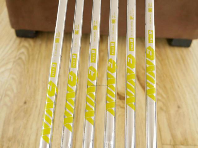 Iron set : Callaway : ชุดเหล็ก Callaway APEX Pro Forged (ออกปี 2016) มีเหล็ก 5-Pw (6 ชิ้น) ก้านเหล็ก Shimada NINE Flex R