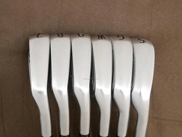 Iron set : PXG : ชุดเหล็ก PXG 0211 DUAL COR (ออกปี 2021 หน้าเด้ง ตีไกลมากๆ) มีเหล็ก 7-Pw,Aw,Sw (6 ชิ้น) ก้านกราไฟต์ Mitsubishi MMT 80 Flex R