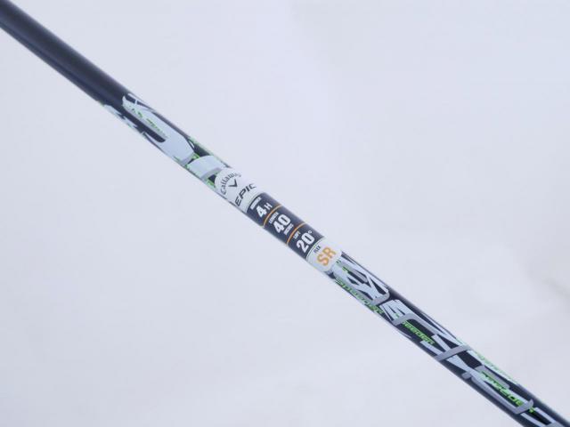 Fairway Wood : callaway : ไม้กระเทย Callaway EPIC MAX FAST (รุ่นปี 2021) Loft 20 ก้าน Fujikura Speeder Evolution Flex SR