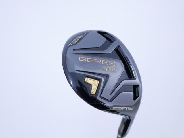 Fairway Wood : Honma : ไม้กระเทย Honma Beres Black (รุ่นปี 2023) Loft 28 ก้าน Honma ARMRQ MX Flex R