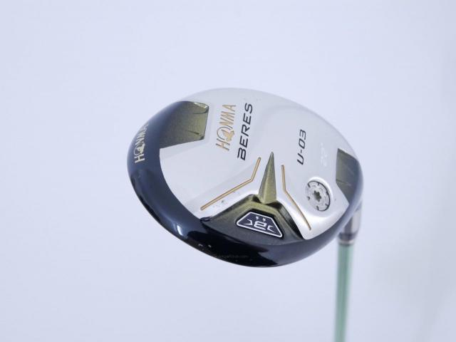 Fairway Wood : Honma : ไม้กระเทย Honma Beres U-03 (ปี 2016) Loft 22 ก้าน ARMRQ 8 (45) Flex R (2 ดาว)