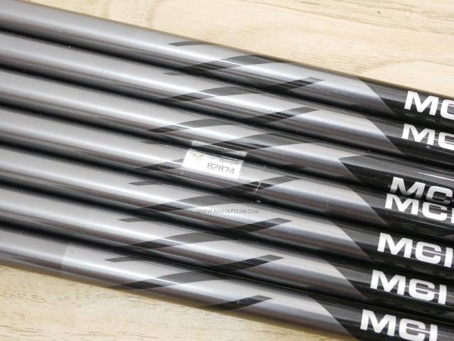 Shaft : All : ก้านชุดเหล็ก Fujikura MCI Black 80 (รุ่นใหม่) Flex R ใส่เหล็ก 4-Pw (7 ชิ้น)