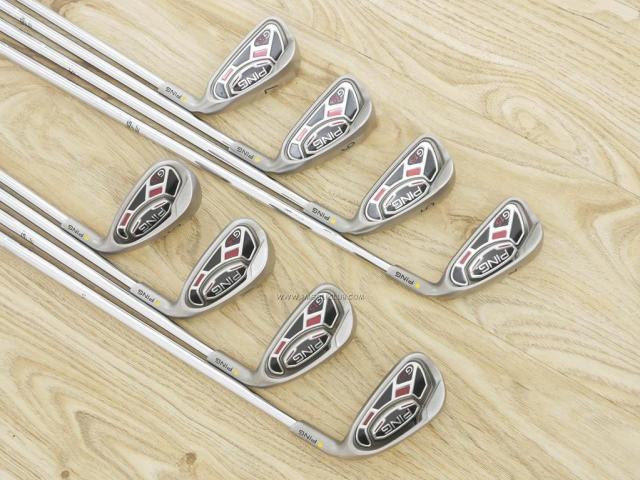Iron set : Ping : ชุดเหล็ก Ping G15 มีเหล็ก 4-Pw,Sw (8 ชิ้น) ก้านเหล็ก Flex S