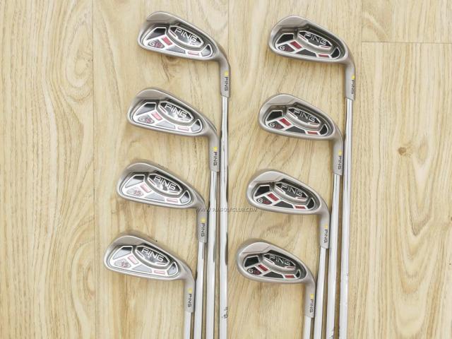 Iron set : Ping : ชุดเหล็ก Ping G15 มีเหล็ก 4-Pw,Sw (8 ชิ้น) ก้านเหล็ก Flex S