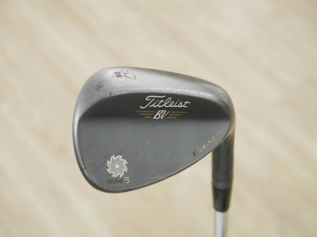 Wedge : Other : Wedge Titleist Vokey SM5 Forged Loft 52 ก้านเหล็ก Dynamic Gold Tour Issue