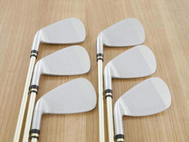 Iron set : Honma : **ก้าน 3 ดาว ของใหม่ ยังไม่แกะพลาสติก** ชุดเหล็ก Honma Beres 09 Forged (รุ่นล่าสุด ออกปี 2024 สวยมากๆ) มีเหล็ก 6-11 (6 ชิ้น เทียบเท่า 5-Pw) ก้าน ARMRQ FX Flex R (3 ดาว)