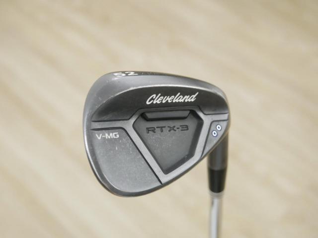 Wedge : Cleveland : Wedge Cleveland RTX-3 Cavity V-MG (Japan Spec.) Loft 52 ก้านเหล็ก NS Pro 950 Flex S