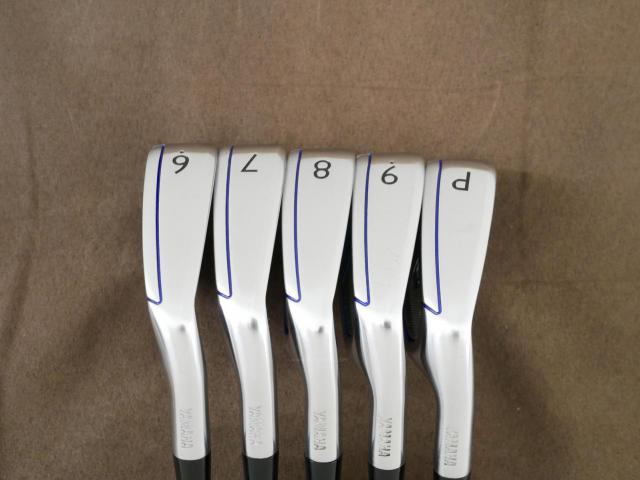 Iron set : Yamaha : ชุดเหล็ก Yamaha Inpres DriveStar (ออกปี 2023 ตีไกลที่สุด ไกลกว่าเหล็กทั่วไป 2 เบอร์ หน้าเด้งมากๆ) มีเหล็ก 6-Pw (5 ชิ้น) ก้านกราไฟต์ Fujikura Speeder NX M423i 