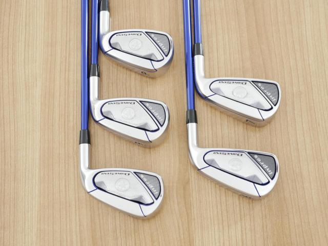 Iron set : Yamaha : ชุดเหล็ก Yamaha Inpres DriveStar (ออกปี 2023 ตีไกลที่สุด ไกลกว่าเหล็กทั่วไป 2 เบอร์ หน้าเด้งมากๆ) มีเหล็ก 6-Pw (5 ชิ้น) ก้านกราไฟต์ Fujikura Speeder NX M423i 