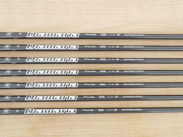 Iron set : Epon : ชุดเหล็ก EPON AF-306 Forged (รุ่นปี 2023) มีเหล็ก 5-Pw,Aw (7 ชิ้น) ก้านกราไฟต์ Mitsubishi Diamana Thump i95 Flex S