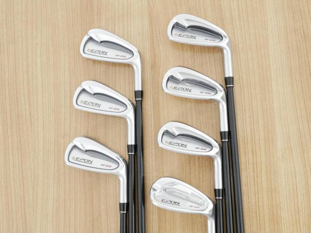 Iron set : Epon : ชุดเหล็ก EPON AF-306 Forged (รุ่นปี 2023) มีเหล็ก 5-Pw,Aw (7 ชิ้น) ก้านกราไฟต์ Mitsubishi Diamana Thump i95 Flex S