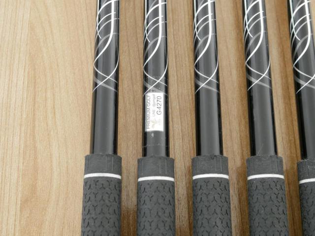 Iron set : Other Brand : ชุดเหล็ก Ryoma DSI (ตีง่ายมาก ไกลมากๆ หายากสุดๆ) มีเหล็ก 7-Pw,Aw (5 ชิ้น) ก้านกราไฟต์ Mitsubishi Grand Bassara GB i50 Flex R