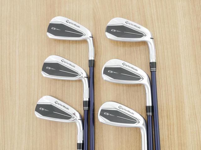Iron set : Taylormade : ชุดเหล็ก Taylormade Qi (รุ่นล่าสุด ออกปี 2024 Japan Spec.) มีเหล็ก 5-Pw (6 ชิ้น) ก้านกราไฟต์ Mitsubishi Diamana TM60 Flex R