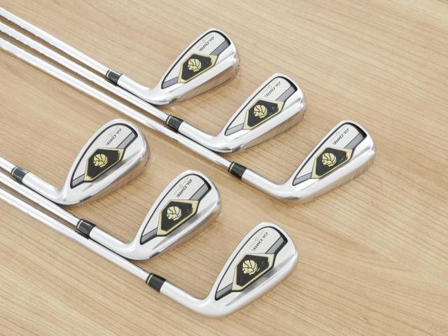 Iron set : Taylormade : ชุดเหล็ก Taylormade Gloire G (รุ่นท๊อปสุด ตีไกลมากๆ เหล็ก 7 Loft 26.5 หน้าเด้ง) มีเหล็ก 6-Pw,Aw (6 ชิ้น) ก้านเหล็ก NS Pro 830 Flex S