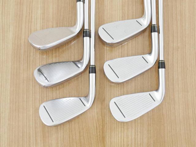 Iron set : Taylormade : ชุดเหล็ก Taylormade Gloire G (รุ่นท๊อปสุด ตีไกลมากๆ เหล็ก 7 Loft 26.5 หน้าเด้ง) มีเหล็ก 6-Pw,Aw (6 ชิ้น) ก้านเหล็ก NS Pro 830 Flex S