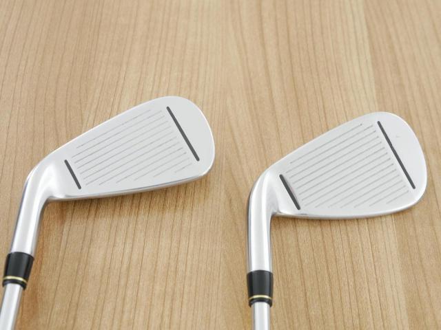 Iron set : Taylormade : ชุดเหล็ก Taylormade Gloire G (รุ่นท๊อปสุด ตีไกลมากๆ เหล็ก 7 Loft 26.5 หน้าเด้ง) มีเหล็ก 6-Pw,Aw (6 ชิ้น) ก้านเหล็ก NS Pro 830 Flex S