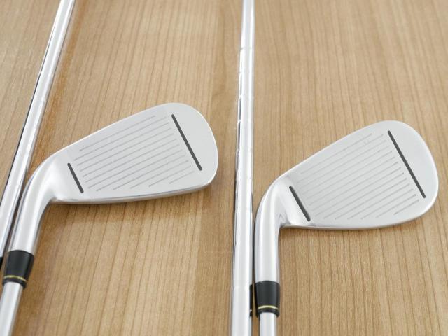 Iron set : Taylormade : ชุดเหล็ก Taylormade Gloire G (รุ่นท๊อปสุด ตีไกลมากๆ เหล็ก 7 Loft 26.5 หน้าเด้ง) มีเหล็ก 6-Pw,Aw (6 ชิ้น) ก้านเหล็ก NS Pro 830 Flex S