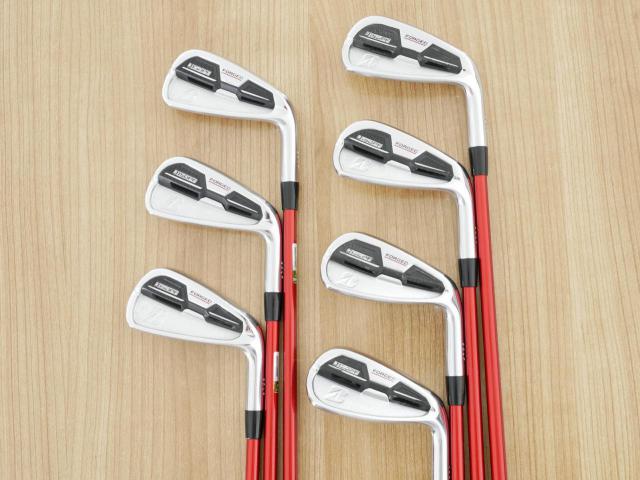 Iron set : Bridgestone : ชุดเหล็ก Bridgestone J15 DPF Forged (นุ่มแน่น) มีเหล็ก 4-Pw (7 ชิ้น) ก้านกราไฟต์ Tour AD Flex S