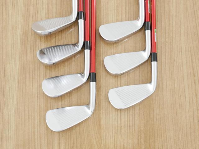 Iron set : Bridgestone : ชุดเหล็ก Bridgestone J15 DPF Forged (นุ่มแน่น) มีเหล็ก 4-Pw (7 ชิ้น) ก้านกราไฟต์ Tour AD Flex S