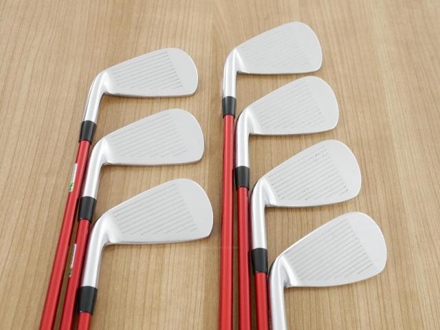 Iron set : Bridgestone : ชุดเหล็ก Bridgestone J15 DPF Forged (นุ่มแน่น) มีเหล็ก 4-Pw (7 ชิ้น) ก้านกราไฟต์ Tour AD Flex S