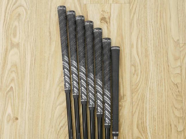 Iron set : Callaway : ชุดเหล็ก Callaway APEX Pro Forged Black (ออกปี 2019) มีเหล็ก 4-Pw (7 ชิ้น) ก้านกราไฟต์ Mitsubishi MMT 95 Flex S