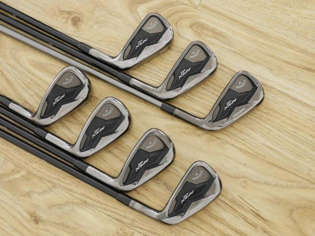 Iron set : Callaway : ชุดเหล็ก Callaway APEX Pro Forged Black (ออกปี 2019) มีเหล็ก 4-Pw (7 ชิ้น) ก้านกราไฟต์ Mitsubishi MMT 95 Flex S