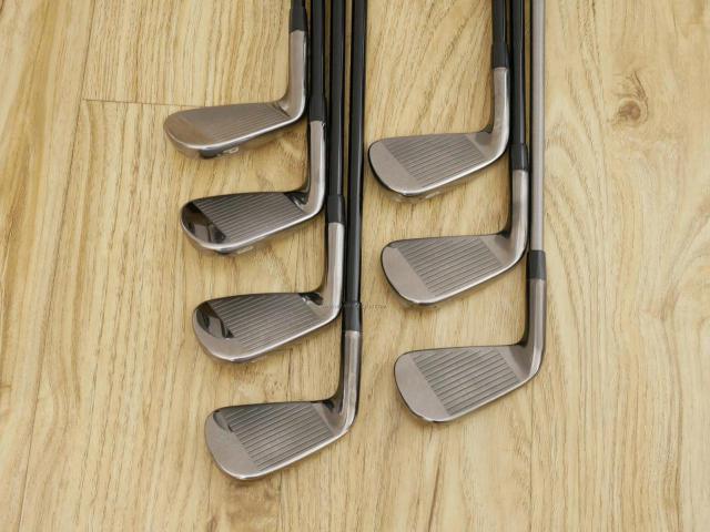 Iron set : Callaway : ชุดเหล็ก Callaway APEX Pro Forged Black (ออกปี 2019) มีเหล็ก 4-Pw (7 ชิ้น) ก้านกราไฟต์ Mitsubishi MMT 95 Flex S