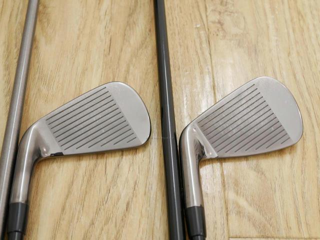 Iron set : Callaway : ชุดเหล็ก Callaway APEX Pro Forged Black (ออกปี 2019) มีเหล็ก 4-Pw (7 ชิ้น) ก้านกราไฟต์ Mitsubishi MMT 95 Flex S