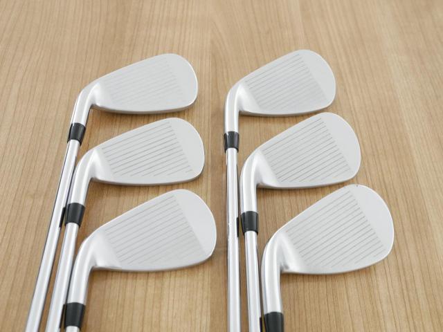 Iron set : Titleist : ชุดเหล็ก Titleist VG3 Type D Forged (รุ่นปี 2019 Japan Spec. ตีง่ายและไกลที่สุดของ Titleist) มีเหล็ก 6-Pw,Aw (6 ชิ้น) ก้านเหล็ก NS Pro Zelos 8 Flex S