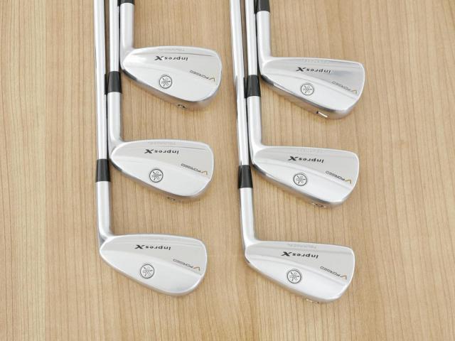 Iron set : Yamaha : ชุดเหล็ก Yamaha Inpres X (V Forged) มีเหล็ก 5-Pw (6 ชิ้น) ก้านเหล็ก NS Pro Modus 120 Flex S