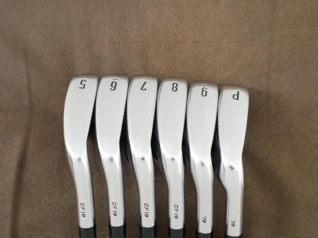 Iron set : Callaway : ชุดเหล็ก Callaway APEX Forged (ออกปี 2019) มีเหล็ก 5-Pw (6 ชิ้น) ก้านเหล็ก NS Pro Modus 105 Flex S