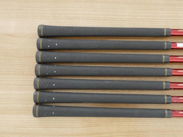 Iron set : Tsuruya : ชุดเหล็ก Tsuruya AXEL Gold Premium IV (รุ่นปี 2021 ของใหม่ 7 หมื่นกว่าบาท หน้าเด้งสุดๆ ไกลสุดๆๆ) มีเหล็ก 7-Pw,Aw,As,Sw (7 ชิ้น ครบเซ็ต) ก้านกราไฟต์ Flex R