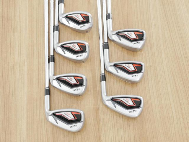 Iron set : Honma : ชุดเหล็ก Honma Tour World GS (ออกปี 2021 ใบใหญ่ ตีง่าย ไกล) มีเหล็ก 6-11,Sw (7 ชิ้น) ก้านเหล็ก NS Pro 950 NEO Flex S