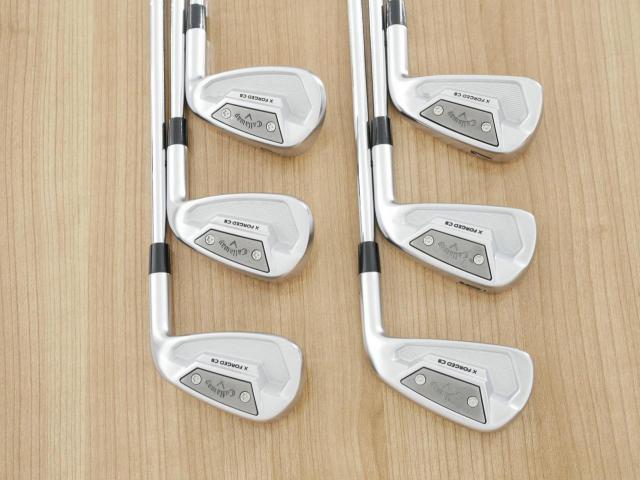 Iron set : Callaway : ชุดเหล็ก Callaway X Forged CB (รุ่นปี 2022) มีเหล็ก 5-Pw (6 ชิ้น) ก้านเหล็ก NS Pro 950 NEO Flex S