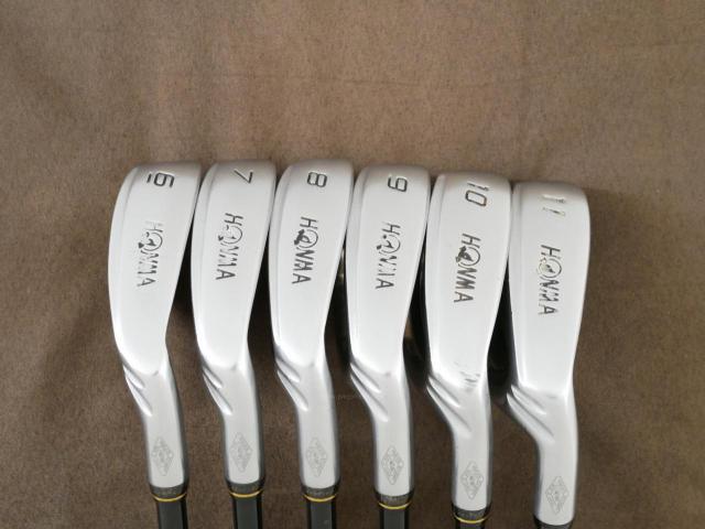 Iron set : Honma : ชุดเหล็ก Honma Beres MG702 มีเหล็ก 6-11 (6 ชิ้น เทียบเท่า 5-Pw) ก้าน ARMRQ B49 FLex R (2 ดาว)
