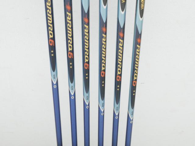 Iron set : Honma : **ตุ้มน้ำหนักหลุด** ชุดเหล็ก Honma Beres IS-01 (หน้าเด้ง Maraging) มีเหล็ก 6-11 (6 ชิ้น เทียบเท่า 5-Pw) ก้าน ARMRQ 6 (54) Flex R (2 ดาว)