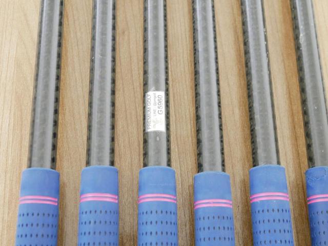 Iron set : Honma : **ตุ้มน้ำหนักหลุด** ชุดเหล็ก Honma Beres IS-01 (หน้าเด้ง Maraging) มีเหล็ก 6-11 (6 ชิ้น เทียบเท่า 5-Pw) ก้าน ARMRQ 6 (54) Flex R (2 ดาว)