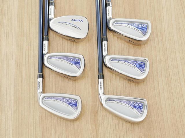 Iron set : Maruman : ชุดเหล็ก Maruman Verity V425 (ใบใหญ่ ตีง่าย) มีเหล็ก 5-Pw (6 ชิ้น) ก้านกราไฟต์ Flex R