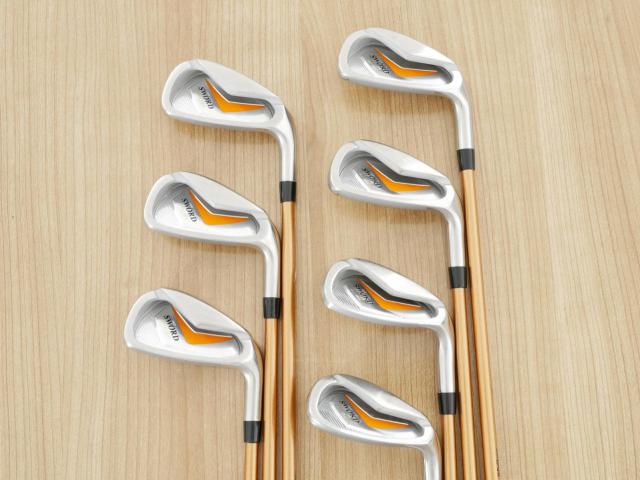 Iron set : Katana : ชุดเหล็ก Katana Sword PTC-88 (ตีง่าย) มีเหล็ก 6-Pw,Aw,Sw (7 ชิ้น) ก้านกราไฟต์ Fujikura Speeder 589 Flex R