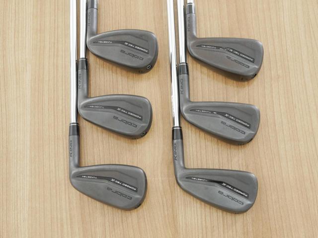 Iron set : Other Brand : ชุดเหล็ก Cobra King Forged TEC-X มีเหล็ก 5-Pw (6 ชิ้น) ก้านเหล็ก Dynamic Gold 95 S200