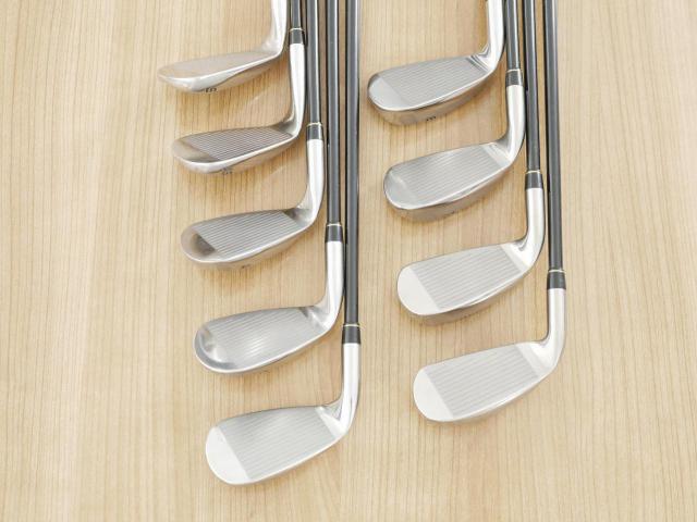 Iron set : Tsuruya : ชุดเหล็ก Tsuruya AXEL GX MM (หน้าเด้ง เบา อ่อน เหมาะกับซีเนียร์) มีเหล็ก 5-Pw,Aw,As,Sw (9 ชิ้น) ก้านกราไฟต์ Flex R